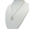 Open Heart Pendant Necklace Sterling Silver 1.5mm