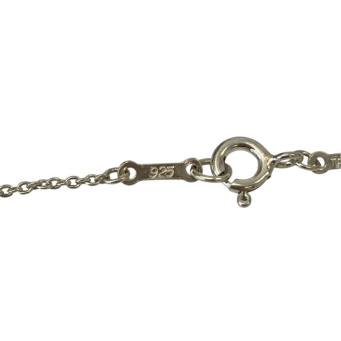 Open Heart Pendant Necklace Sterling Silver 1.5mm