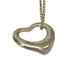 Open Heart Pendant Necklace Sterling Silver 1.5mm