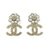 Earrings Gold-Tone Metal
