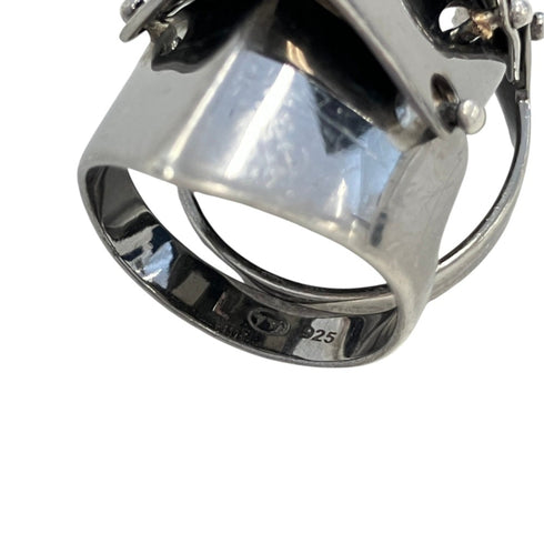 Armor Ring Sterling Silver