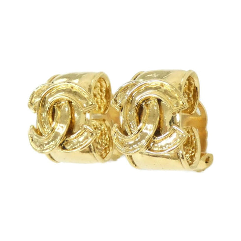 Clip-On Earrings Clip-On Gold-Tone Metal