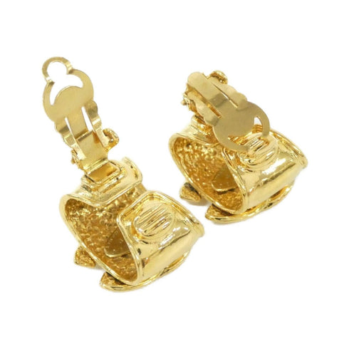 Clip-On Earrings Clip-On Gold-Tone Metal