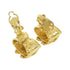 Clip-On Earrings Clip-On Gold-Tone Metal