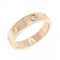 Love Ring 18K Rose Gold with Diamond Mini