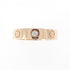 Love Ring 18K Rose Gold with Diamond Mini