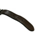 Bracelet Leather and Sterling Silver ID Plate Brown