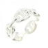 Chaine d'Ancre Enchainée Ring Sterling Silver