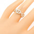 Chaine d'Ancre Enchainée Ring Sterling Silver