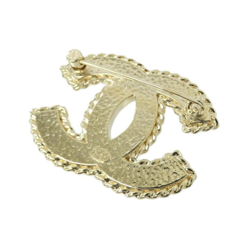 Brooch Gold-Tone Metal