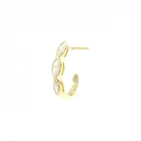 Single Earring 18K Yellow Gold