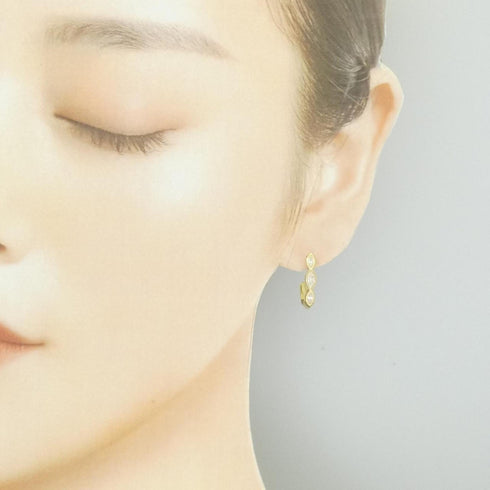 Single Earring 18K Yellow Gold