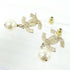 Earrings Gold-Tone Metal