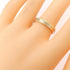 Vendome Louis Cartier Band Ring 18K Tricolor Gold