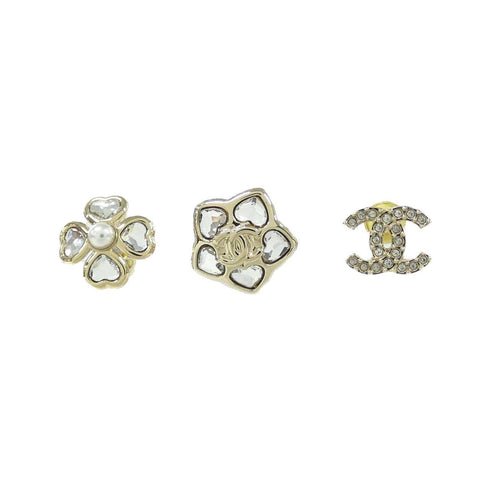 Earrings Gold-Tone Metal