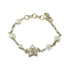 Bracelet Metal With Artificial Pearl