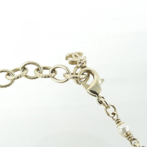 Bracelet Metal With Artificial Pearl
