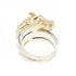 Ring Sterling Silver and 18K Yellow Gold