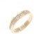 Vendome Louis Cartier Band Ring 18K Tricolor Gold