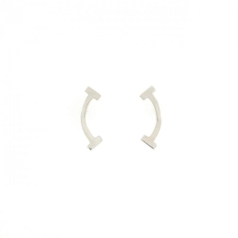 T Smile Pendant Necklace Sterling Silver Earrings Sterling Silver