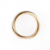 Vendome Louis Cartier Band Ring 18K Tricolor Gold