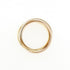 Vendome Louis Cartier Band Ring 18K Tricolor Gold