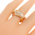 Vendome Louis Cartier Band Ring 18K Tricolor Gold