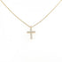 Pendant Necklace 18K Rose Gold Mini with Diamond