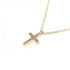 Pendant Necklace 18K Rose Gold Mini with Diamond