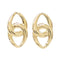 Earrings Gold-Tone Metal