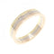 Vendome Louis Cartier Band Ring 18K Tricolor Gold