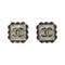 Earrings Gold-Tone Metal