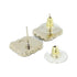 Earrings Gold-Tone Metal