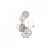 Cycladi One Band 18K White Gold and Diamond Ring