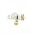 Band Ring Sterling Silver and 18K Yellow Gold