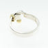 Band Ring Sterling Silver and 18K Yellow Gold