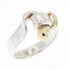 Ring Sterling Silver and 18K Yellow Gold