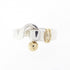 Ring Sterling Silver and 18K Yellow Gold