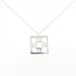 Atlas Pendant Necklace Sterling Silver