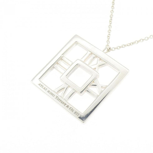 Atlas Pendant Necklace Sterling Silver