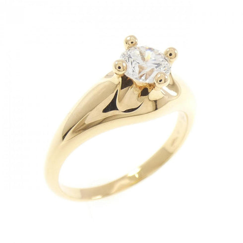 Corona One Band Ring 18K Yellow Gold with Diamond
