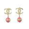 Earrings Gold-Tone Metal