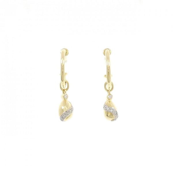 Earrings 18K White Gold and 18K Yellow Gold