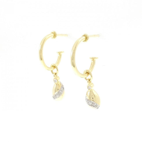 Earrings 18K White Gold and 18K Yellow Gold