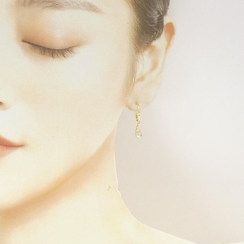 Earrings 18K White Gold and 18K Yellow Gold