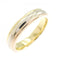 Vendome Louis Cartier Band Ring 18K Tricolor Gold