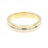 Vendome Louis Cartier Band Ring 18K Tricolor Gold