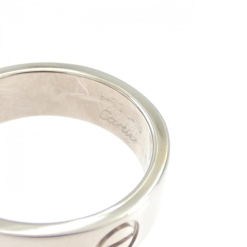 Love Ring 18K White Gold