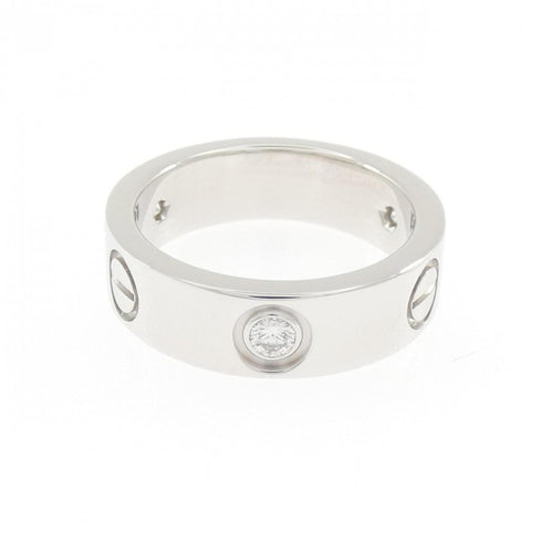 Ring 18K White Gold with Diamond