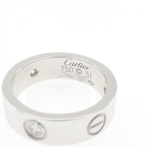 Ring 18K White Gold with Diamond